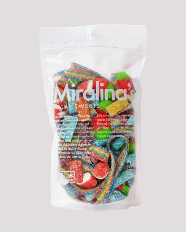 Boîte de bonbons halal acidulés (4kg) avec 30% de réduction