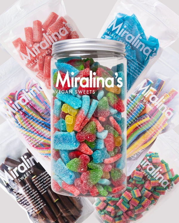 Boîte de bonbons véganes (4kg) avec 35% de réduction